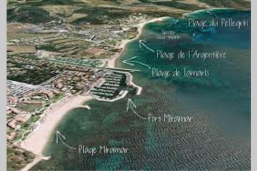 Studio Climatise Proche Port Et Plages La Londe-les-Maures Kültér fotó