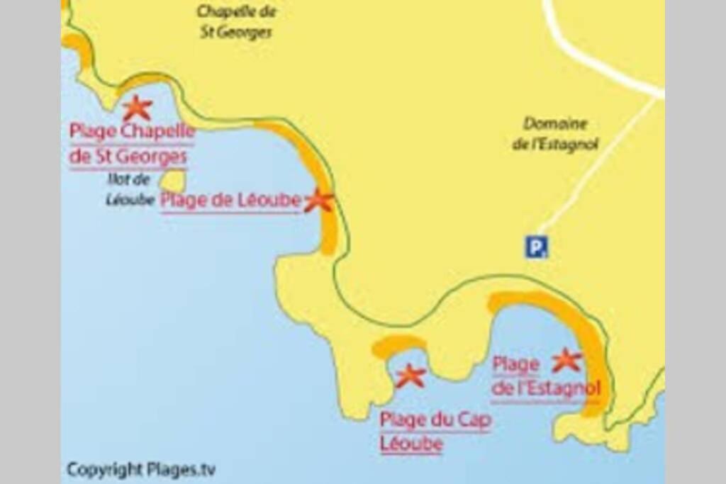 Studio Climatise Proche Port Et Plages La Londe-les-Maures Kültér fotó